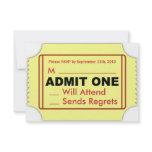 Cinema RSVP Card Invites