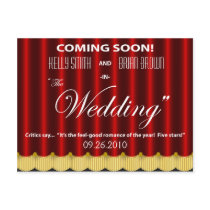 Cinema Save-The-Date Postcard