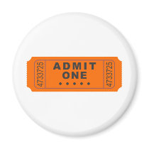 Cinema Ticket Fridge Magnets