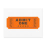Cinema Ticket Postcard
