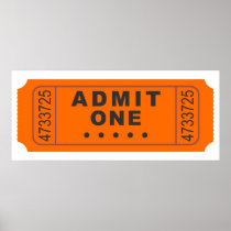 Cinema Ticket Posters