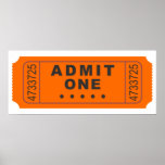 Cinema Ticket Posters