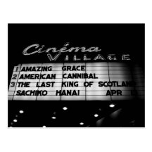 Cinema Village Post Card
