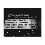 Cinema Village Post Card
