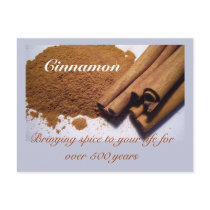 Cinnamon: adding spice to your life... postcards by Kolnza_Healing Cinnamon: adding spice to your life... postcards