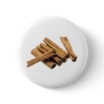 Cinnamon bark pinback button