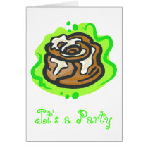 Cinnamon bun cards by Edibility Cinnamon bun cards