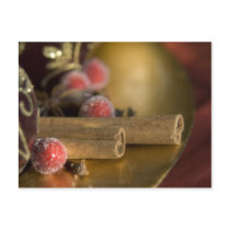 Cinnamon • Christmas Postcard by SabineStGreetings Cinnamon • Christmas Postcard