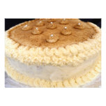 Cinnamon cream invitation