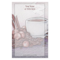 Cinnamon Hazelnut Stationery