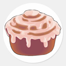 Cinnamon Roll Sticker