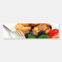 Cinnamon Rolls and Berries Bumper Stickers
