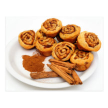 Cinnamon Rolls Postcard
