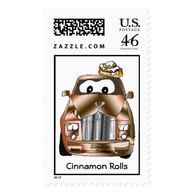 Cinnamon Rolls Royce Custom Postage by zooogle Two of a kind