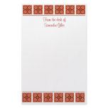 Cinnamon Stationary Customized Stationery