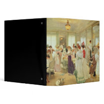 Cinq Heures chez le Couturier Paquin, 1906 Vinyl Binders