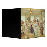 Cinq Heures chez le Couturier Paquin, 1906 Vinyl Binders