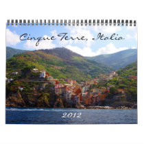 cinque terre 2012 calendar