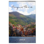 cinque terre calendar 2012