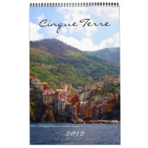 cinque terre calendar 2012