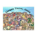 Cinque Terre, Italia postcards