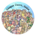 Cinque Terre, Italia stickers by 2302souvenirlane Cinque Terre, Italia stickers