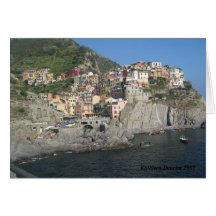Cinque Terre, Italia Tarjeta