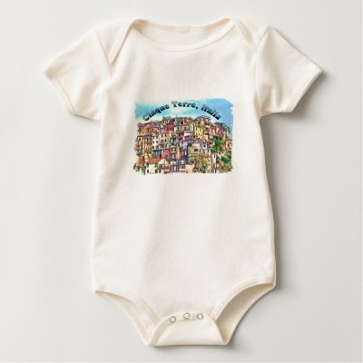 Cinque Terre, Italia T Shirt by 2302souvenirlane