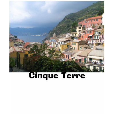 Cinque Terre Italy Shirt by billstayer