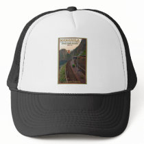 Cinque Terre Railway - Manarola Trucker Hats