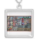 Cinque Terre - Riomaggiore Houses Necklace