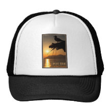 Cinque Terre Sunset Mesh Hats