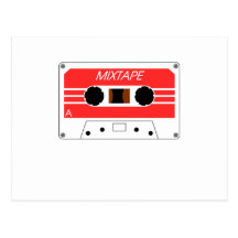 Cinta de casete de Mixtape de Chillee Wilson Tarjeta Postal