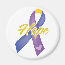 Cinta del cáncer de vejiga de la ESPERANZA Imanes