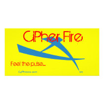 CiPher Fire Cypheron photo cards