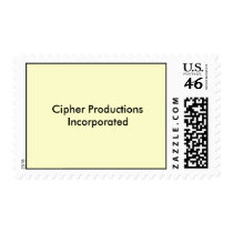 Cipher Productions Incorporated Postage Stamps
