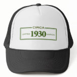 circa 1930 trucker hat