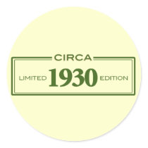 circa 1930 stickers