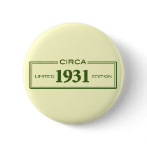 circa 1931 pinback button