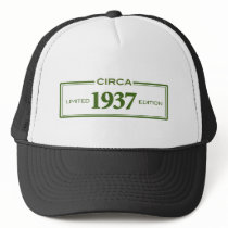 circa 1937 mesh hat
