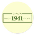 circa 1941 stickers