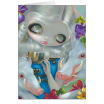 "Circe and the Swine" Greeting Card