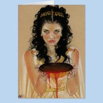 Circe Greek Goddess Card cards