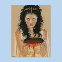 Circe Greek Goddess Postcard postcards