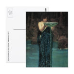 Circe Invidiosa by John William Waterhouse Post Card