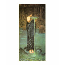 Circe Invidiosa by John William Waterhouse t-shirts