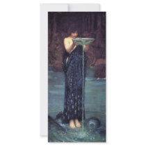 Circe Invidious - Circe with a Ponseive Bowl Rack Card Design