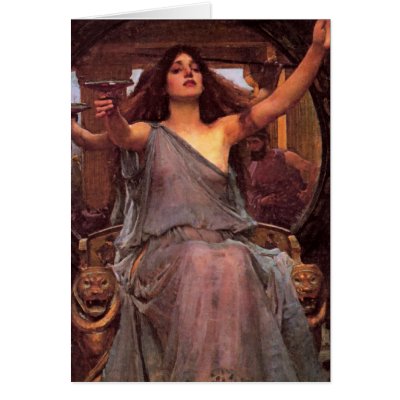 "Circe Offering the Cup to Odysseus" Cards