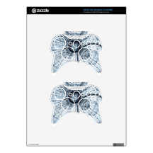 Circle 3D art Xbox 360 Controller Decal