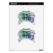Circle 3D art Xbox 360 Controller Decal